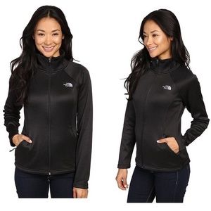 Agave North Face jacket fuzzy interior